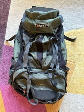 Vango Sherpa 60+10L Hiking Army Green Rucksack