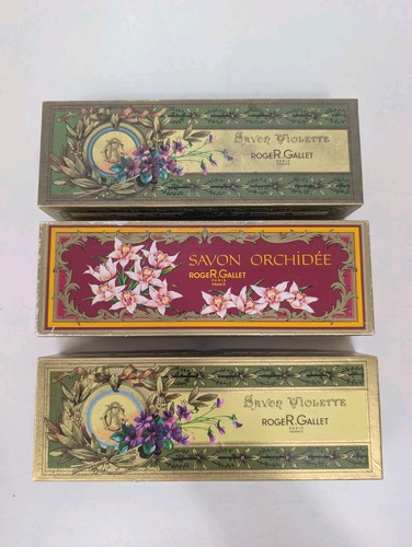 Vintage roger gallet empty - 3x,