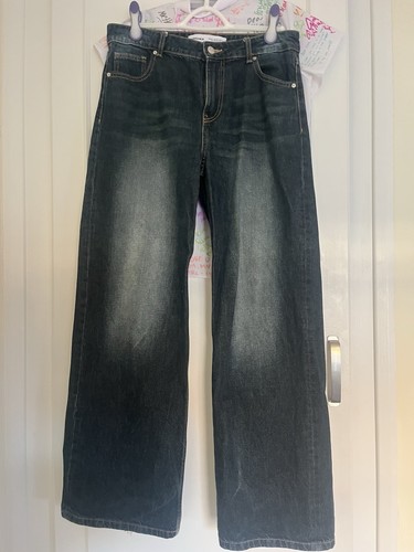 Bershka black denim - bershka,
