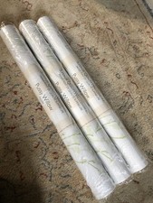 3 x Laura Ashley Home Wallpaper  Pussy Willow - APPLE. Same Batch. 2016. New.