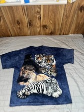 Vintage Tiger Lion Cats Shirt