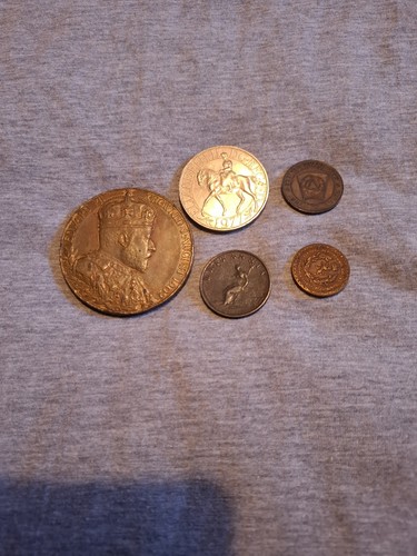 Old coins joblot - old,