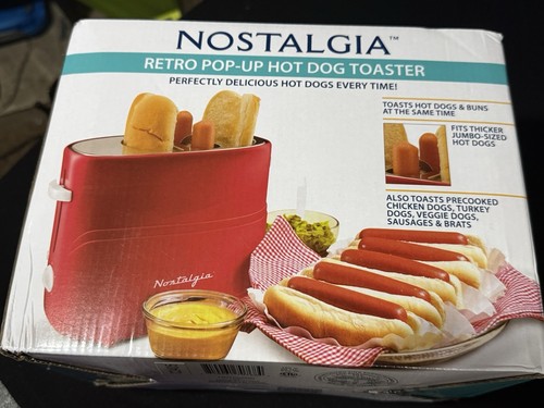 Nostalgia retro red - pop-up, hot