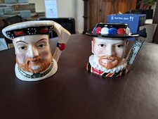 James Sadler Toby Jugs Perfect Condition  Beefeater & Henry VIII