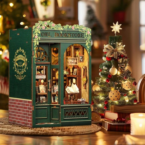 Magical doll house wooden - doll,