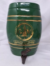 Gilbey Vintners Vintage Royal Winton Ceramic Port Barrell With Tap