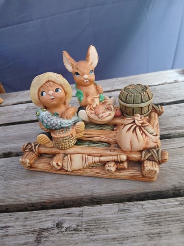 Pendelfin stoneware rabbit - stoneware,