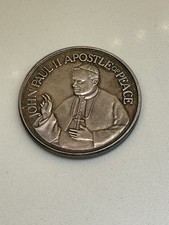 1987 Pope John Paul II Visit to USA 2 oz Silver Round