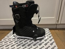DC JUDGE DUAL BOA STEP ON SNOWBOARD BOOTS - BLACK WHITE - 2025 size 40.5