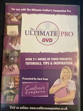 Crafters Companion The Ultimate Pro DVD Over 2.5 Hours of Projects 