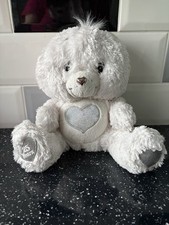 Care Bears White Bear 25th Anniversary Swarovski Crystal Eyes 2007