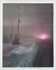 Todd Hido Signed Risograph: #2424-a, 1999, from the series Outskirts