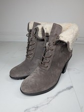 Clarks Somerset Grey Suede
