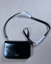 Prada mens Brushed leather