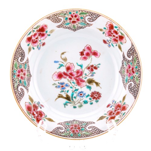 Chinese porcelain plate - porcelain,