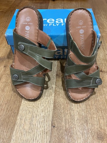 Pavers sandals green - -,