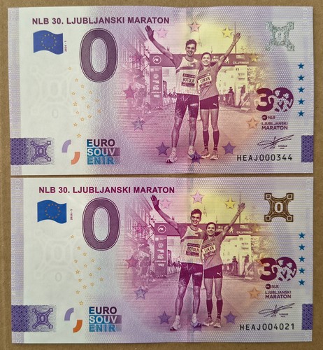 Euro souvenir nlb 30 - 2x,
