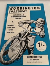 Workington: Players No. 6 Trophy 25 May 1970