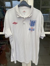 England Home Football Shirt 2009/10 Adults XL Umbro World Cup South Africa 2010