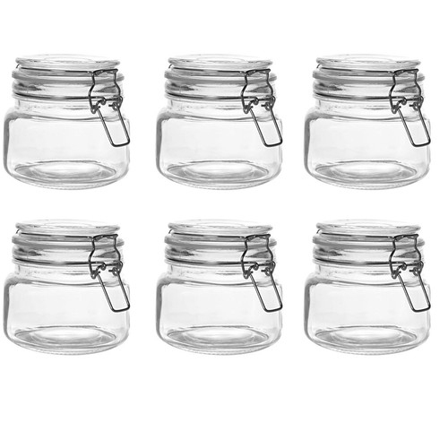 Glass storage jars clip - storage, top