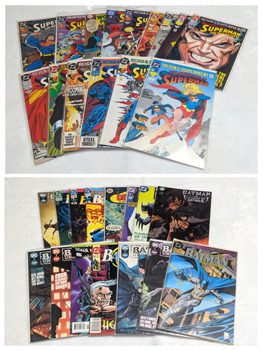 Batman superman comics lot - batman,