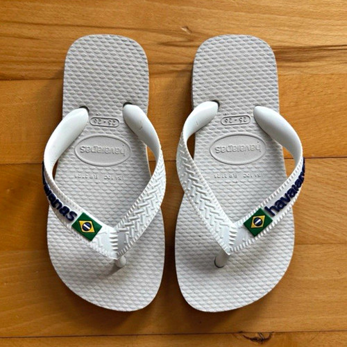 Havaianas white flip flop - white, flip-flop