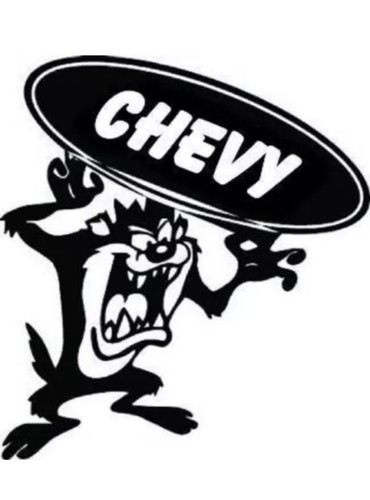 Chevy taz tazmanian devil - 6”,