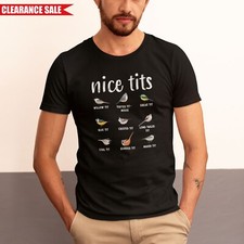 Nice Ti*s Print Funny Birds