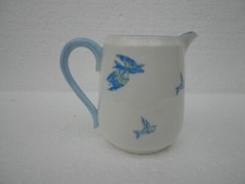 Heathcote China ~ Williamsons Blue Milk Jug ~ Blue Bird