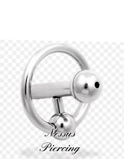 30mm princes wand with gland ring urethral sound piercing prince albert