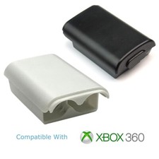 Xbox 360 Controller Battery Cover Case Shell Pack - White / Black Multi Listing
