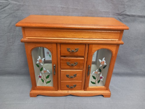 Vintage wood wardrobe - vintage,