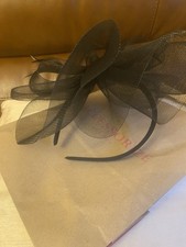 Black Mesh Net Fascinator Accessorize