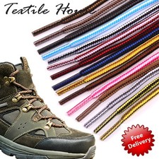 Shoe Laces Round Hiking Walking Shoelaces Work Strong Trainers Boots Quality