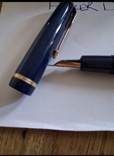 Parker duofold fountain pen - duofold,