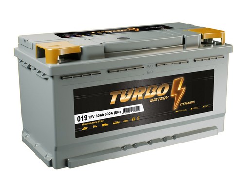 Turbo car battery smf - car, 80