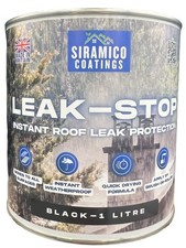 Roof Paint Instant Repair Sealer | Black 1L | Instant Waterproofing