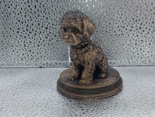 Yorkiepoo dog bust 7cm - dog,
