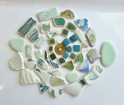 Sea glass from - glass,