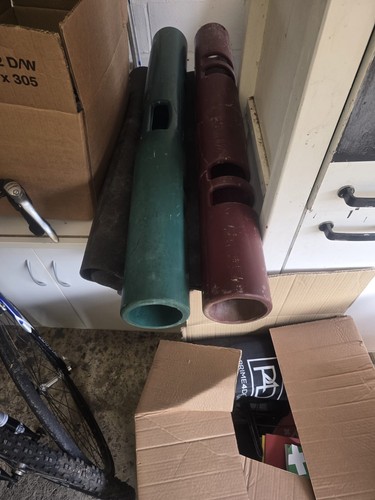 Two sports vipr tubes - 10kg, and