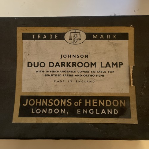 Vintage duo darkroom lamp red - vintage,