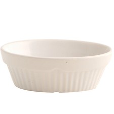 White deep oval pie dish 17cm white ceramic individual pie lasagne