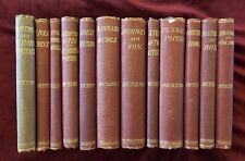 12 Antique Books : CHARLES