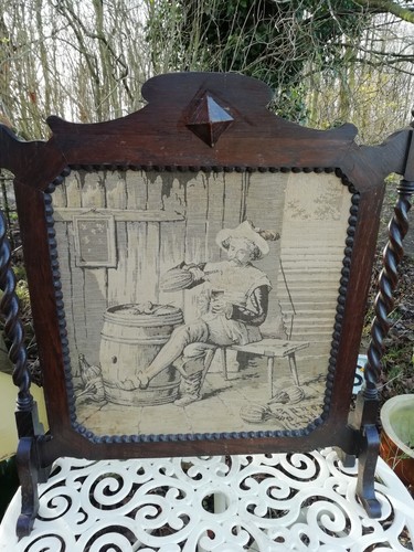 Antique oak barley - oak, twist