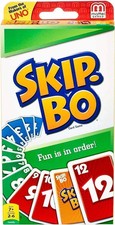 MATTEL GAMES, SKIP-BO CARD
