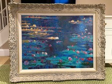 John Myatt Nympheas after