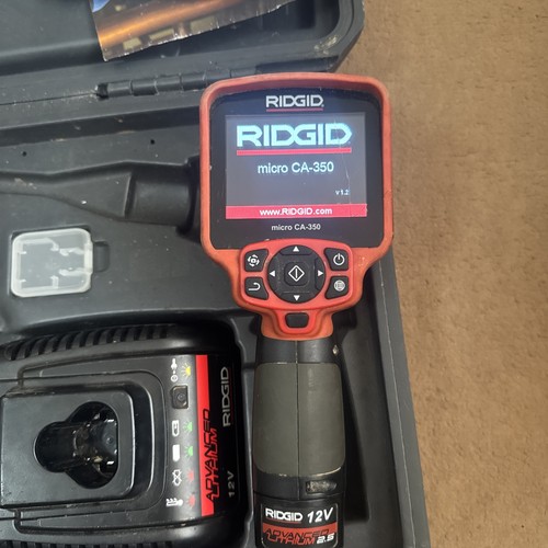Ridgid micro 350 inspection - ridgid, ca-350