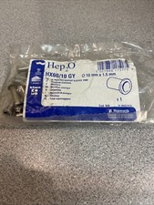 10 x Hepworth Hep2O 10mm pipe inserts / sleeves. Hep20 support HX60/10GY Plumber