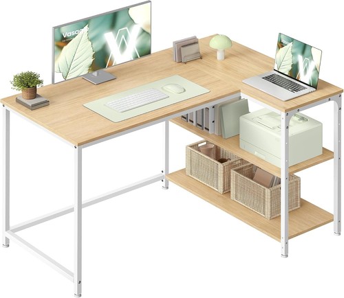 Shaped computer desk small - shaped,