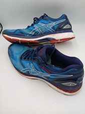Asics Gel Nimbus 19 Size 11 Mens Blue Trainers 